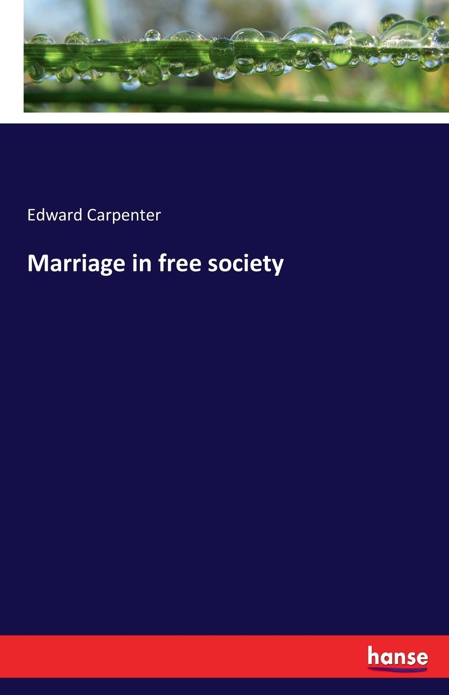 【预售 按需印刷】marriage in free society