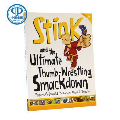 英文进口 Stink and the Ultimate Thumb-Wrestling Smackdown stink和终极的拇指摔跤击倒 儿童青少年英语读物小说