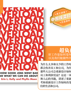 普林斯顿预售 超负荷：好工作是如何变质的以及我们能做些什么 Overload 英文原版   [9780691227085]