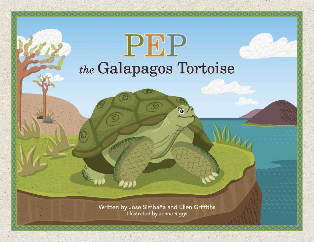 预售 按需印刷 pep the galapagos tortoise