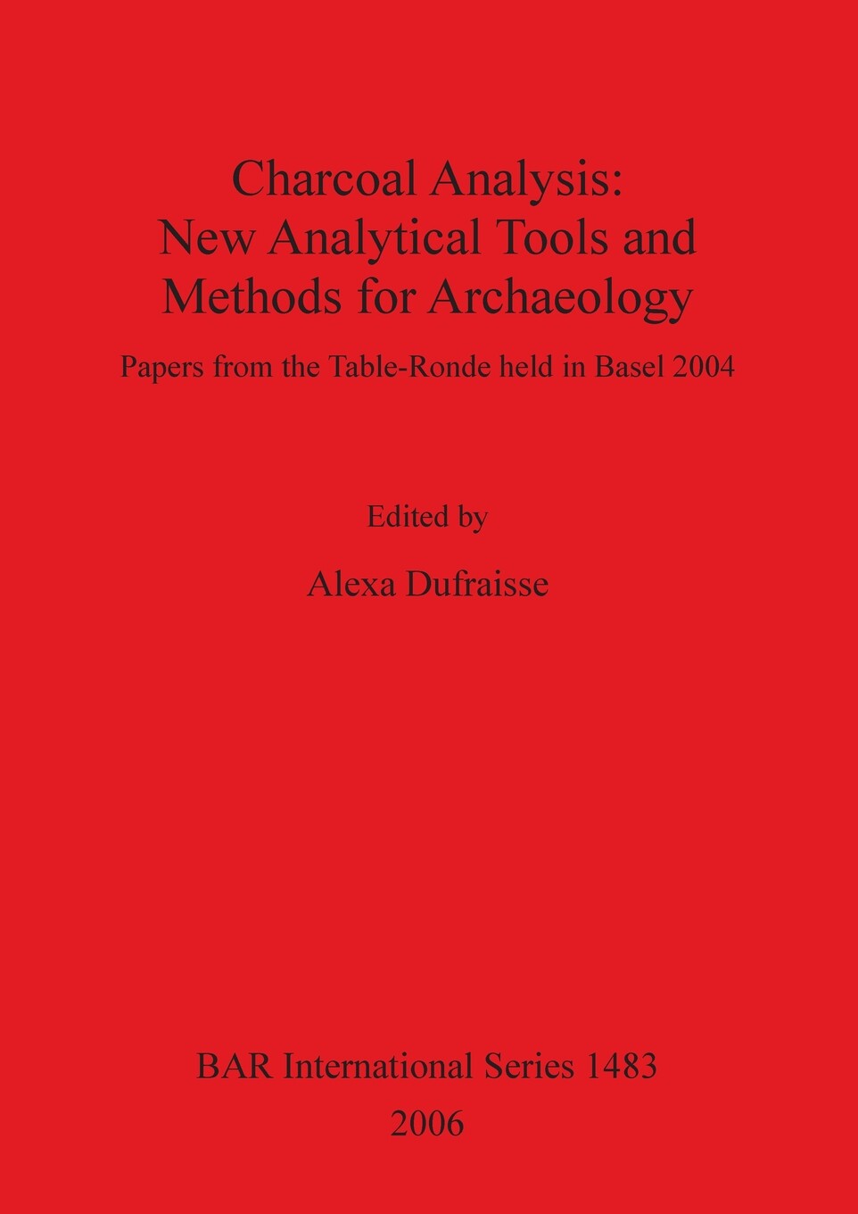 【预售 按需印刷】charcoal analysis