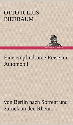 预售 按需印刷 Eine Empfindsame Reise Im Automobil德语ger