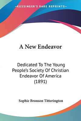 【预售 按需印刷】A New Endeavor