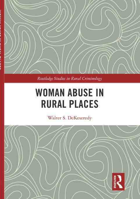 预售按需印刷 Woman Abuse in Rural Places