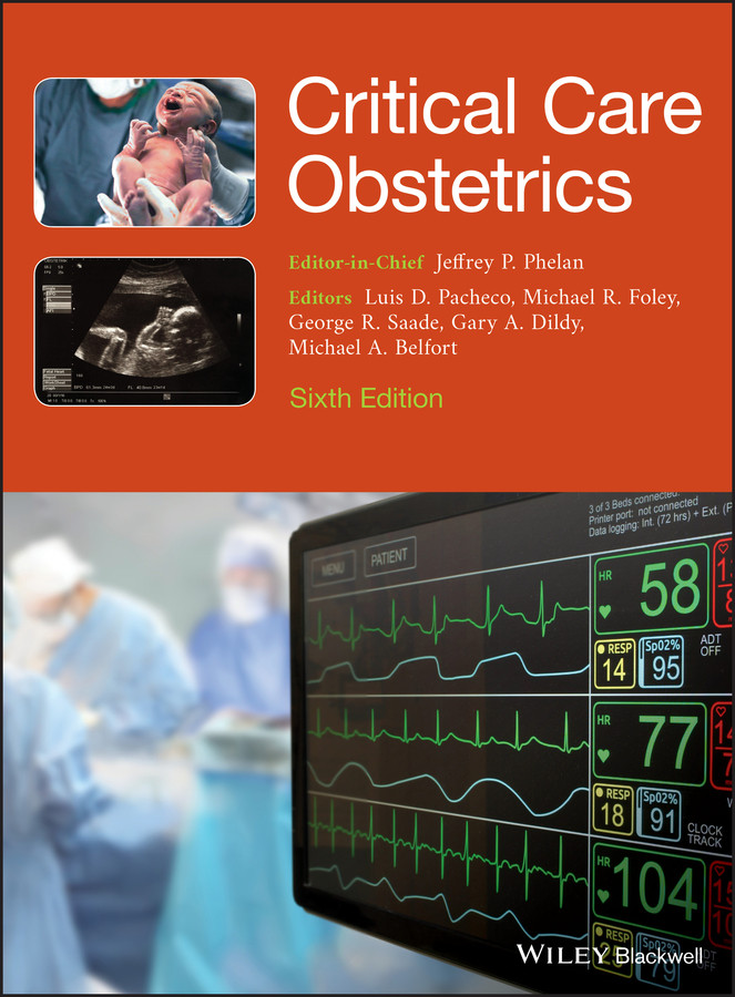 预售 按需印刷 critical care obstetrics 6e