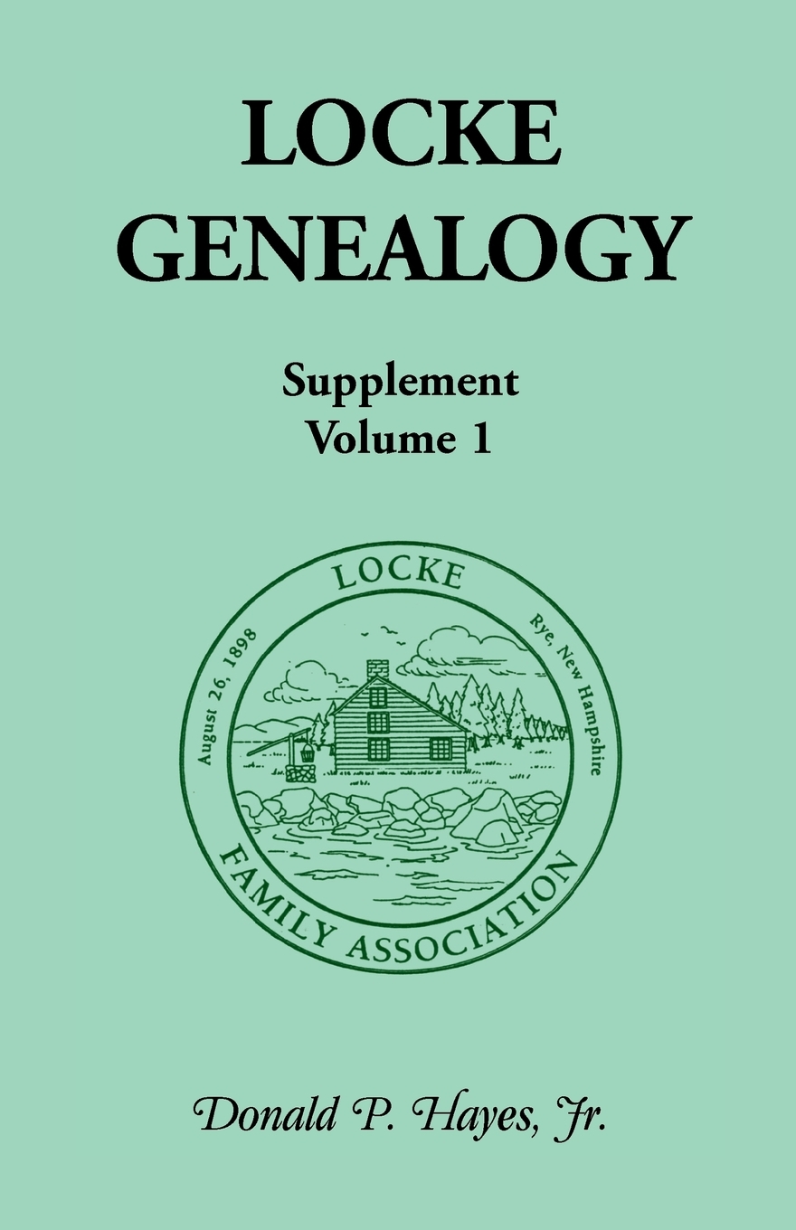 预售 按需印刷 locke genealogy  supplement  vol. 1