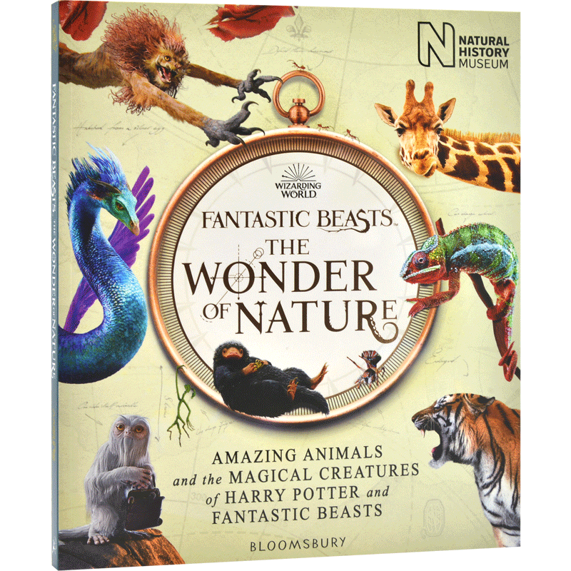 神奇动物在哪里 大自然的奇迹 神奇动物百科图鉴 英文原版 Fantastic Beasts: The Wonder of Nature 哈利波特周边书 平中图