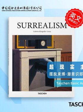 SURREALISM 超现实主义绘画 达利 玛格丽特 弗洛伊德精神分析实践 无意识 英文原版 Taschen Basic Art 中图原版进口