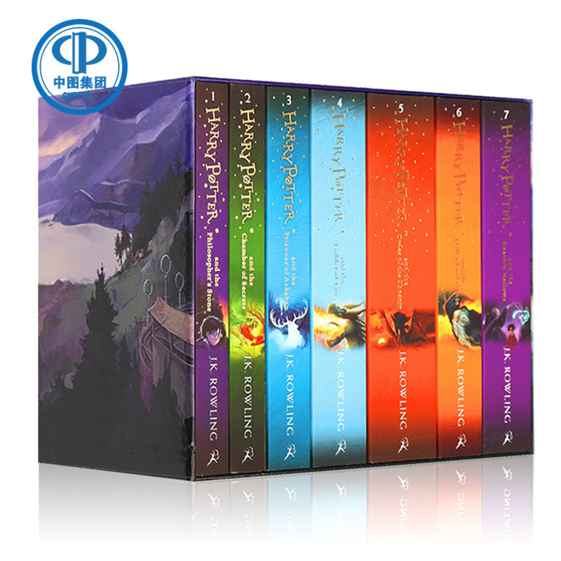 哈利波特 英文原版 Harry Potter 1-7套装 哈利波特与魔法石 JK罗琳 青少年课外英语读物属于什么档次？
