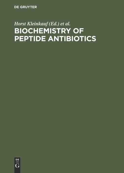 预售按需印刷 Biochemistry of Peptide Antibiotics