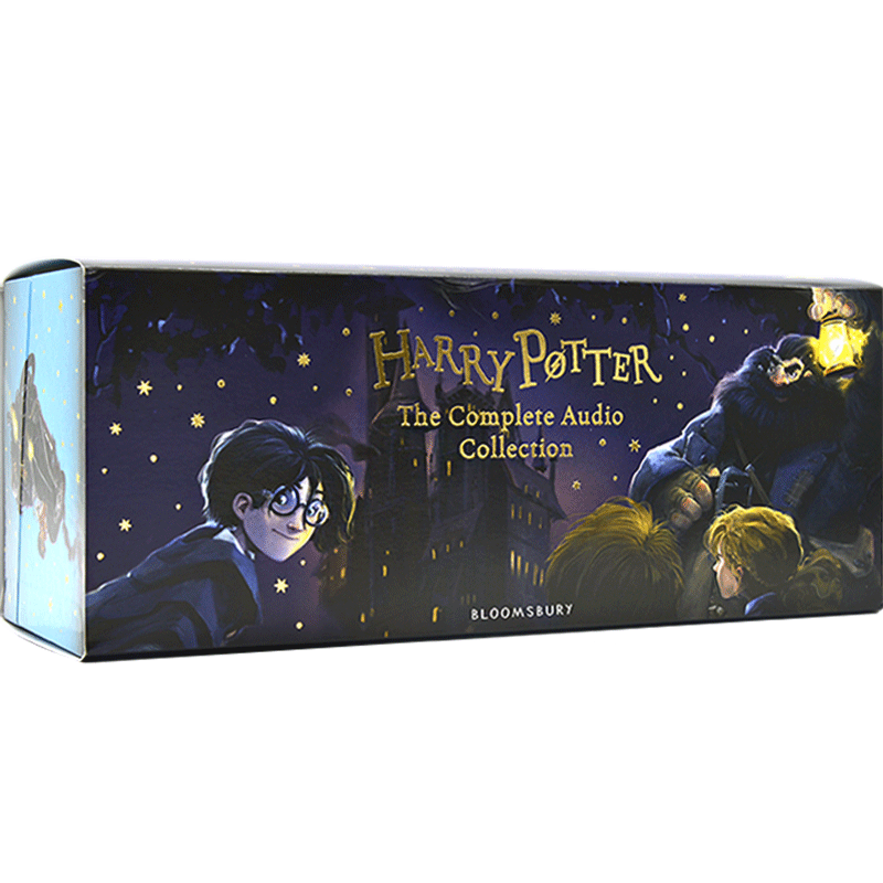 哈利波特系列1-7 有声读物 100CD 进口音频 英文原版 Harry Potter The Complete Audio Collection 斯蒂芬弗雷 配音演绎中图