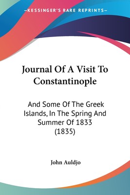 预售 按需印刷Journal Of A Visit To Constantinople