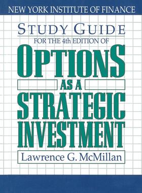 Study Guide for the 4th Edition of Options as a Strategic Investment企鹅兰登 英文原版
