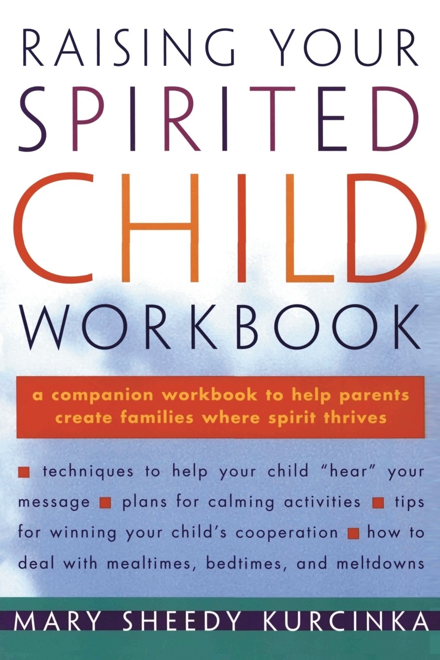 预售 按需印刷raising your spirited child workbook 养育精神饱满的