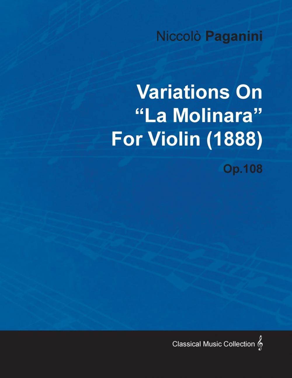 【预售 按需印刷】variations on  la molinara  by niccolò
