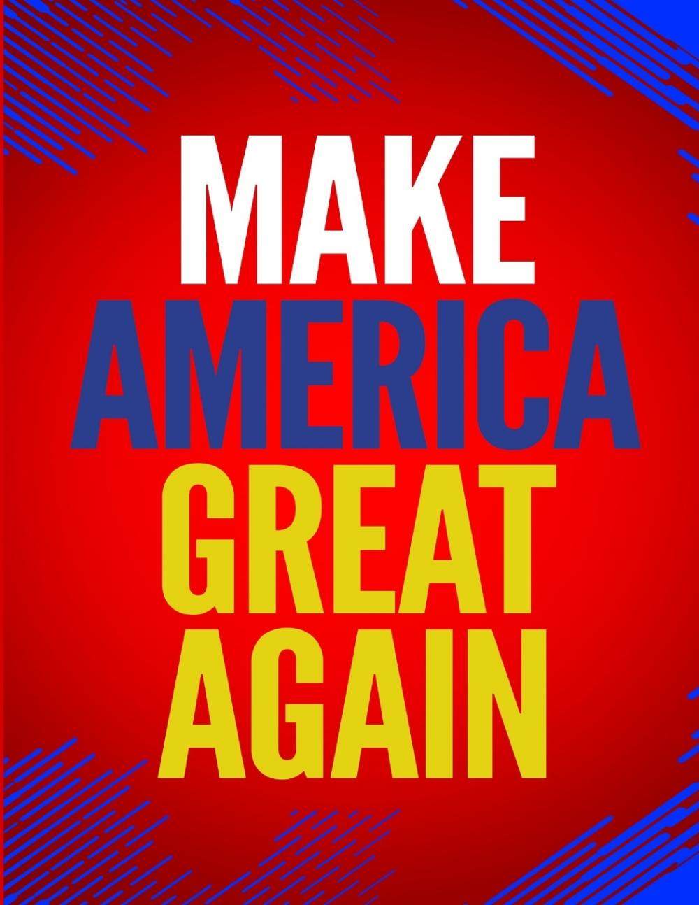 【预售 按需印刷】make america great again
