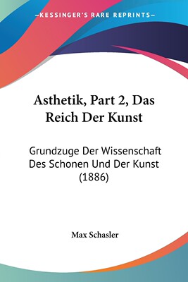 预售 按需印刷 Asthetik  Part 2  Das Reich Der Kunst德语ger