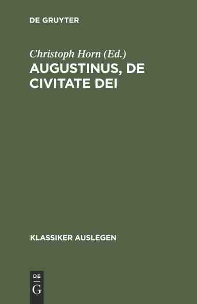 预售按需印刷 Augustinus De civitate dei