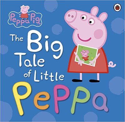 小猪佩奇 粉红猪小妹 英文原版 Peppa Pig: The Big Tale of Little Peppa 小佩奇的大故事 3-6岁宝宝 ladybird 小瓢虫 中图