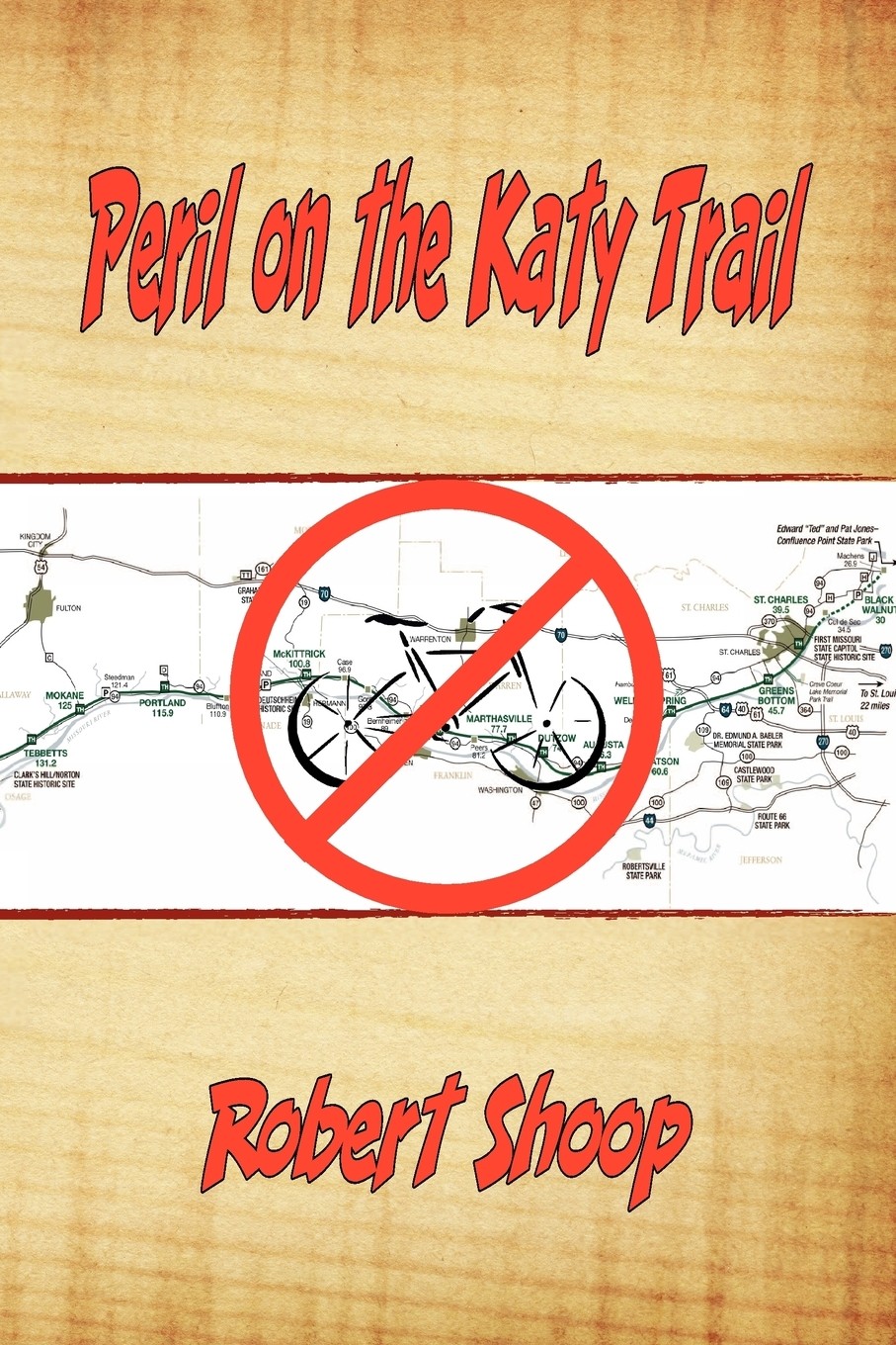 【预售 按需印刷】peril on the katy trail