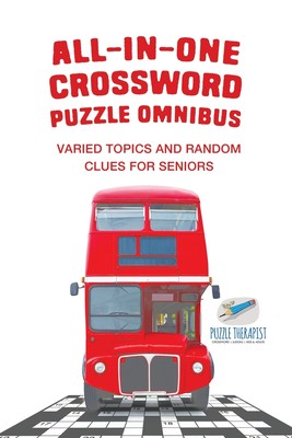 【预售 按需印刷】All-in-One Crossword Puzzle Omnibus | Varied Topics and Random Clues for Seniors