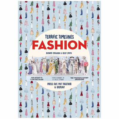 Terrific Timelines 时间廊 英文原版立体书 儿童时尚服装艺术启蒙