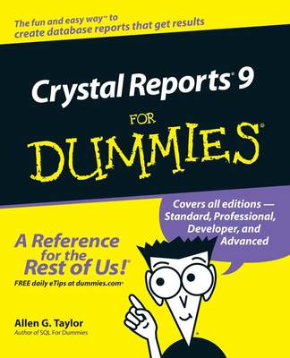 【预售 按需印刷】Crystal Reports 9 For Dummies