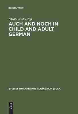 预售 按需印刷 Auch and noch in Child and Adult German