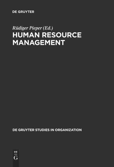 预售按需印刷 Human Resource Management