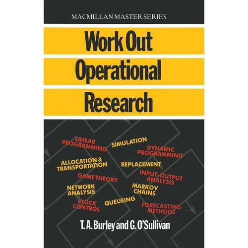 预售 Work Out Operational Research英文原版 Bloomsbury