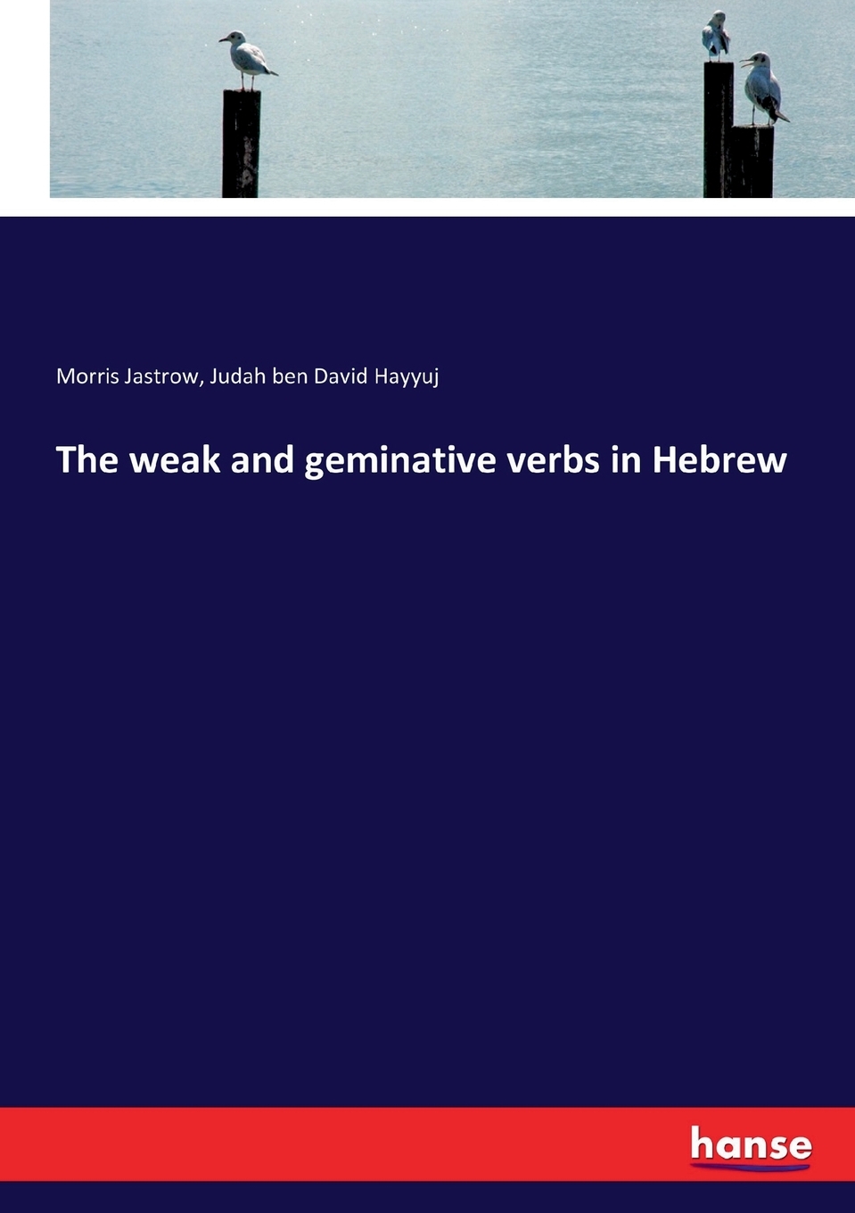 预售按需印刷 The weak and geminative verbs in Hebrew