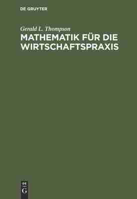 预售 按需印刷 Mathematik für die Wirtschaftspraxis