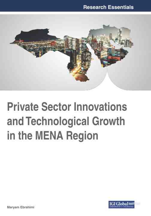 预售按需印刷 Private Sector Innovations and Technological Growth in the MENA Region