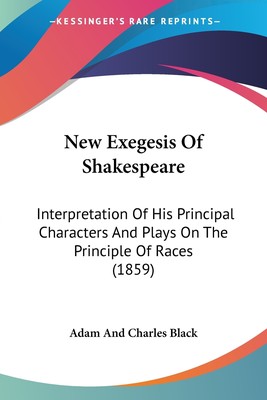 预售 按需印刷 New Exegesis Of Shakespeare