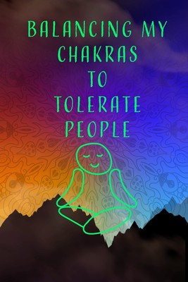 【预售 按需印刷】Balancing My Chakras Notebook - Blank Lined Paper