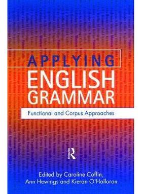 预订 按需印刷 Applying English Grammar.