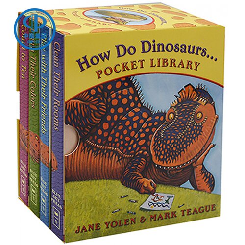 英文原版 How Do Dinosaurs... Pocket Library 恐龙是怎么…袖