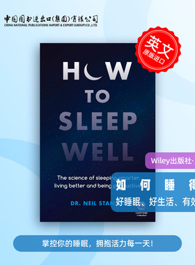 预售 如何睡得好：更灵巧睡眠、更美好生活、更富有成效的科学How To Sleep Well - The Science Of Sleeping Smarter  Living Bet