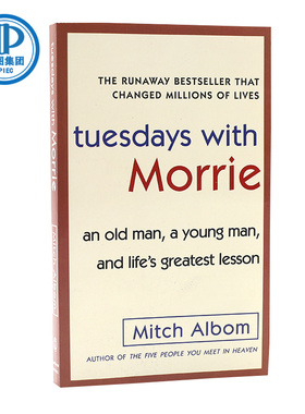 相约星期二 英文原版小说 Tuesdays with Morrie 十四堂星期二的课 余秋雨推荐 米奇阿尔博姆 Mitch Albom 青少年读物 平装