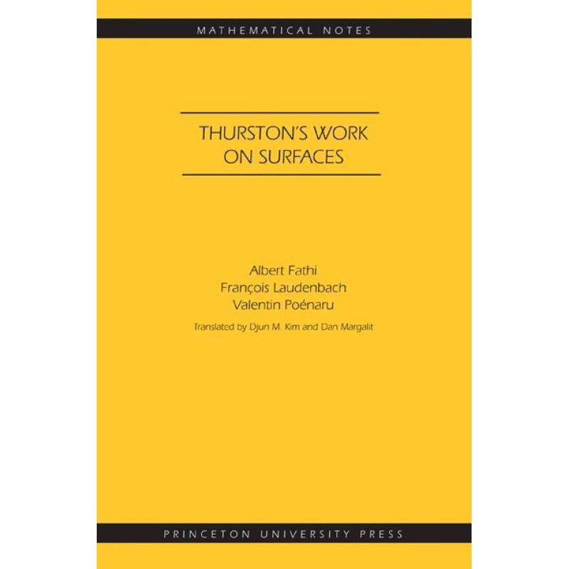 预售 Thurston s Work on Surfaces瑟斯顿论表面著作