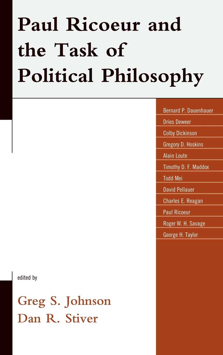 【预售按需印刷】Paul Ricoeur and the Task of Political Philosophy