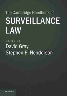 预售 按需印刷The Cambridge Handbook of Surveillance Law