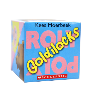 英文进口 神奇翻转书：金发女孩和三只熊 Roly Poly: Goldilocks 儿童游戏立体书 吴敏兰重点推荐读物
