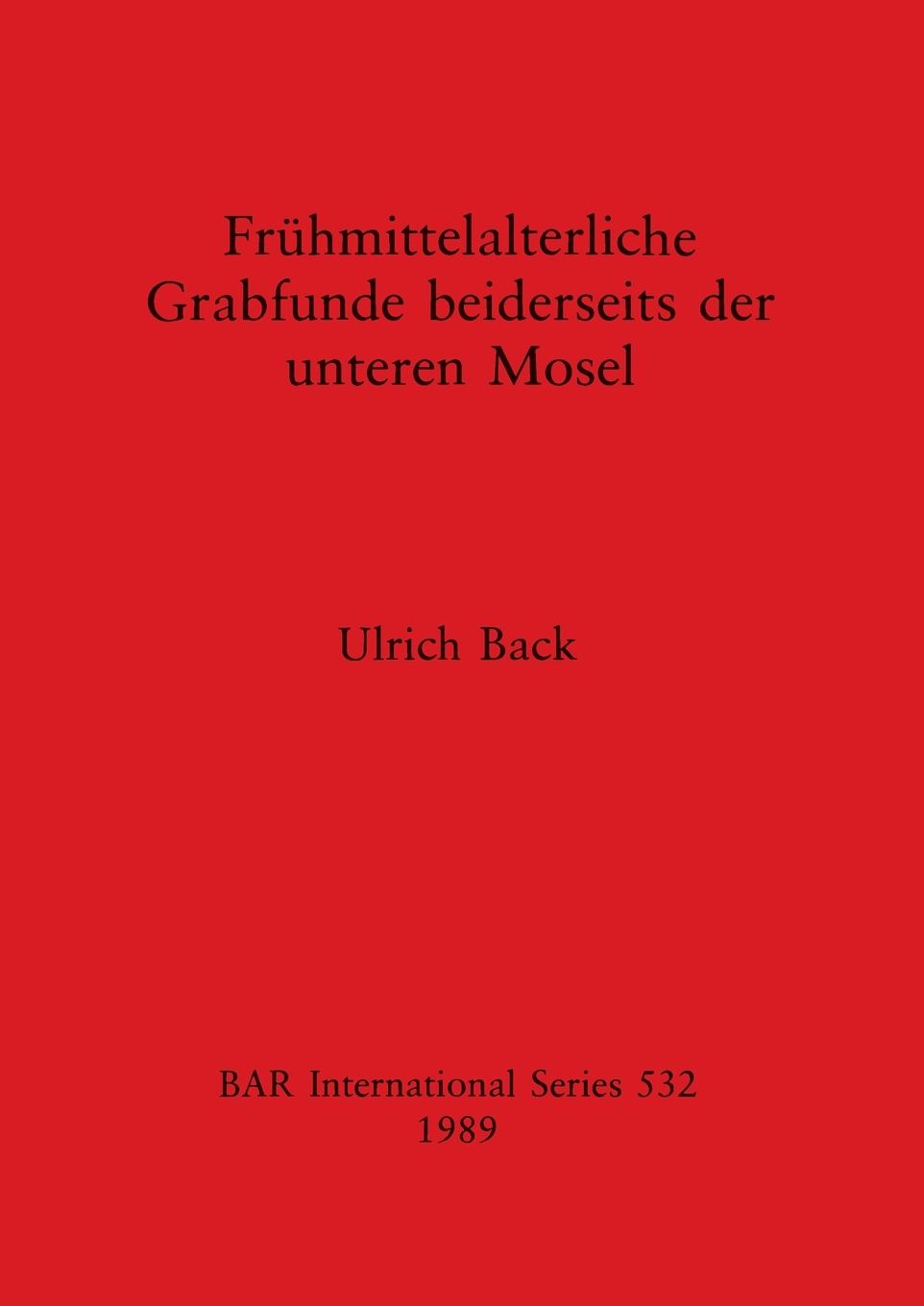 预售按需印刷Frühmittelalterliche Grabfunde beiderseits der unteren Mosel德语ger-封面