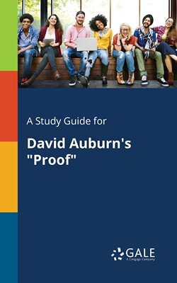 预售 按需印刷A Study Guide for David Auburn s  Proof