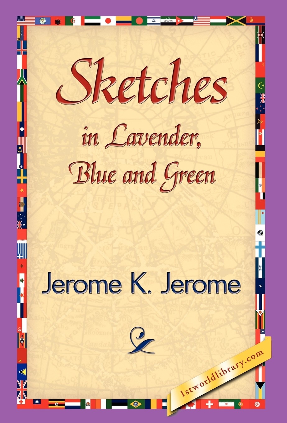 【预售 按需印刷】sketches in lavender  blue and green