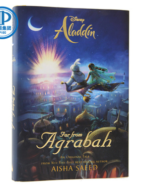 英文进口 Aladdin: Far From Agrabah 精装 迪士尼同名电影阿拉丁：远离阿格拉巴 小说版 Disney出品 by Aisha Saeed
