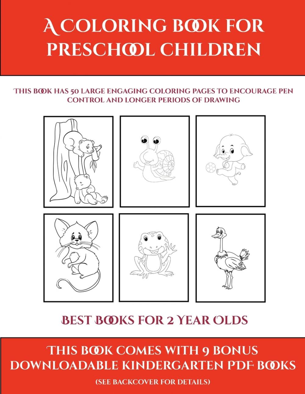 【预售 按需印刷】Best Books for 2 Year Olds (A Coloring book for Preschool Children) 书籍/杂志/报纸 原版其它 原图主图