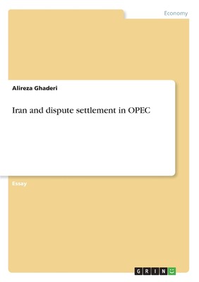 【预售 按需印刷】Iran and dispute settlement in OPEC