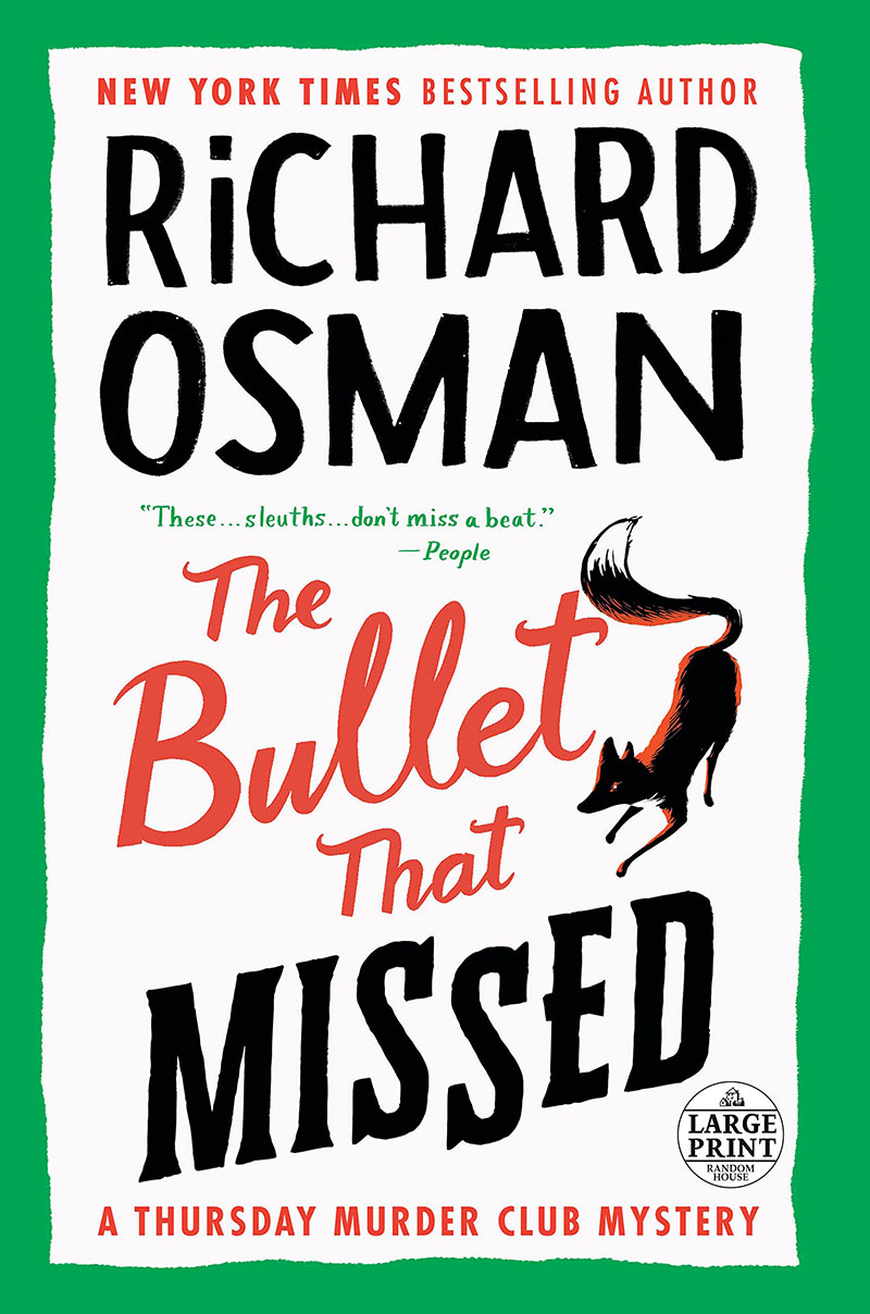 放空的子弹 The Bullet That Missed理查德·奥斯曼Richard Osman周四推理俱乐部作者英文原版推理小说书籍-封面